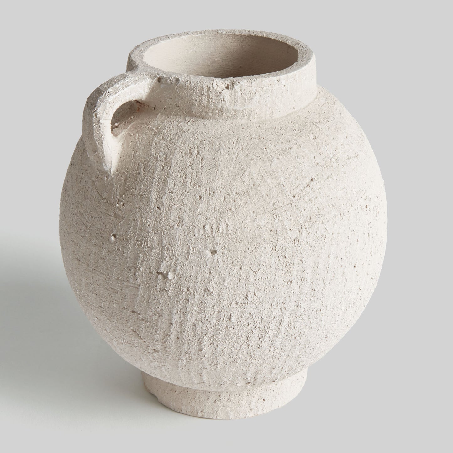 Amphora handled terracotta medium vase - stylish home accent (Image2).