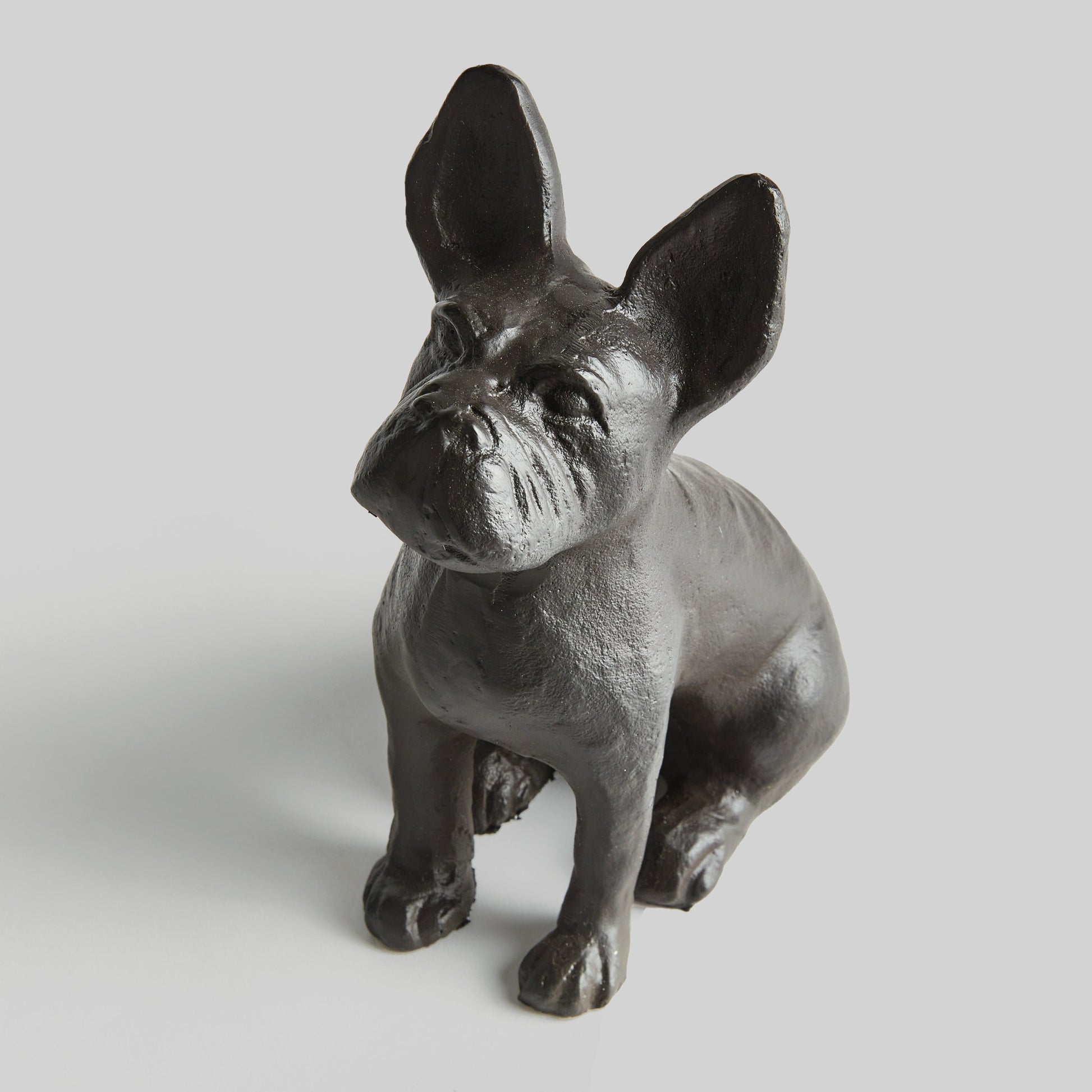 Bronze french bulldog decorative object - stylish home accent (Image3).