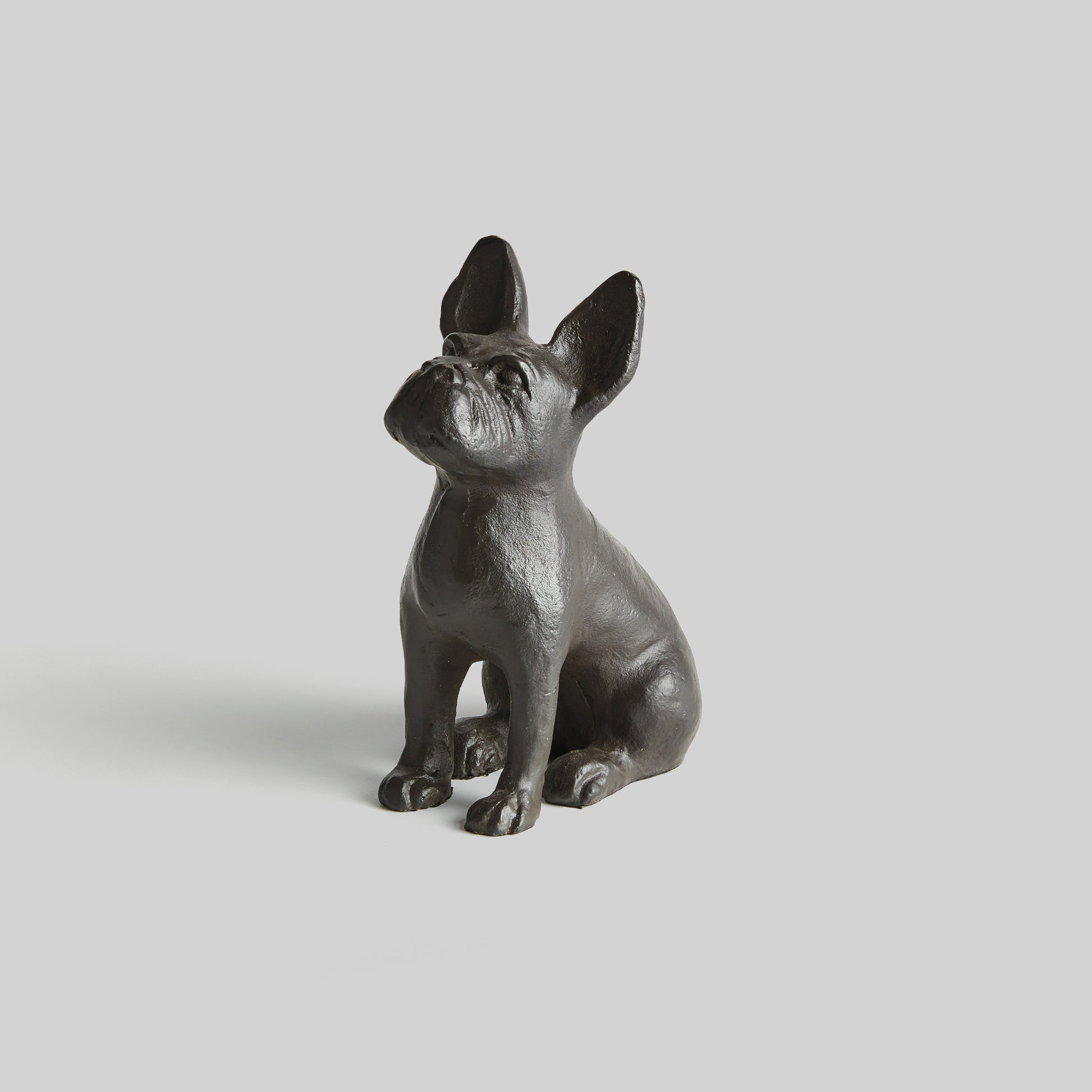 Bronze french bulldog decorative object - stylish home accent (Image4).
