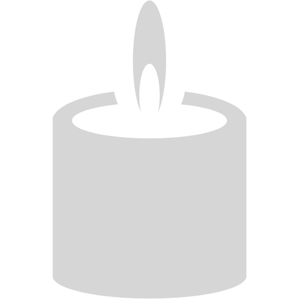 Transparent candle icon image.