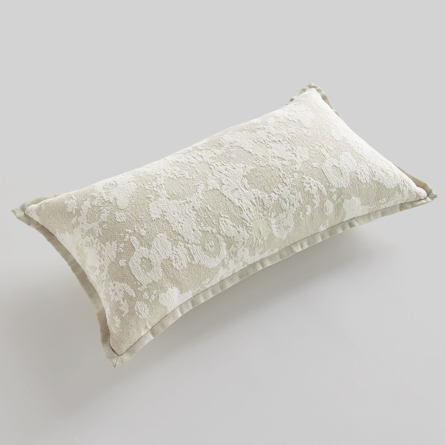 Celadon abstract jacquard lumbar pillow - stylish home accent (Image5).