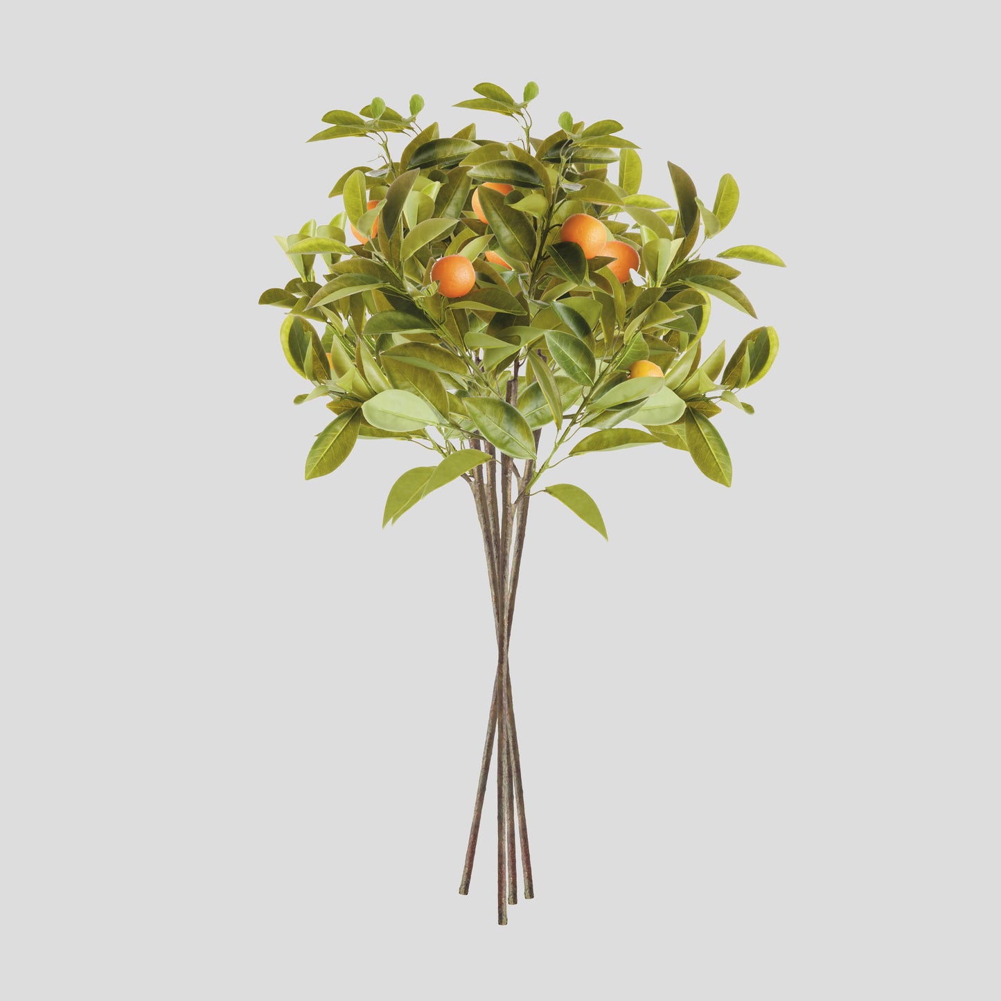 Faux orange stems (set of 4) - stylish home accent (Image2).