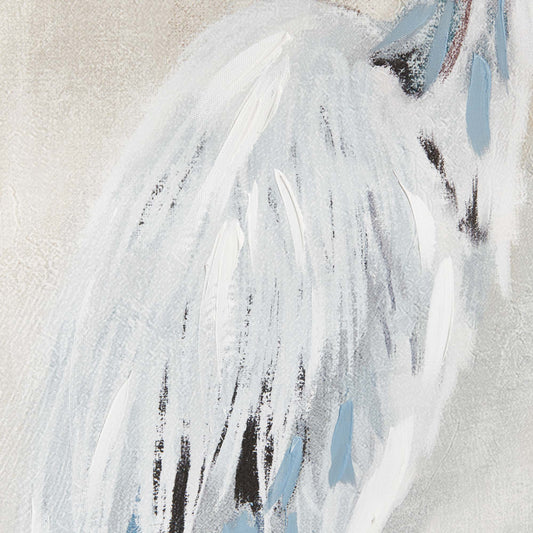 Gray heron giclee artwork (set of 2) - stylish home accent (Image2).