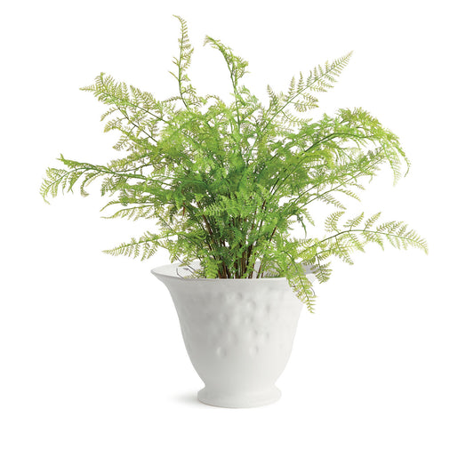 Handcrafted italian dimpled ceramic vase - stylish home accent (Image6).