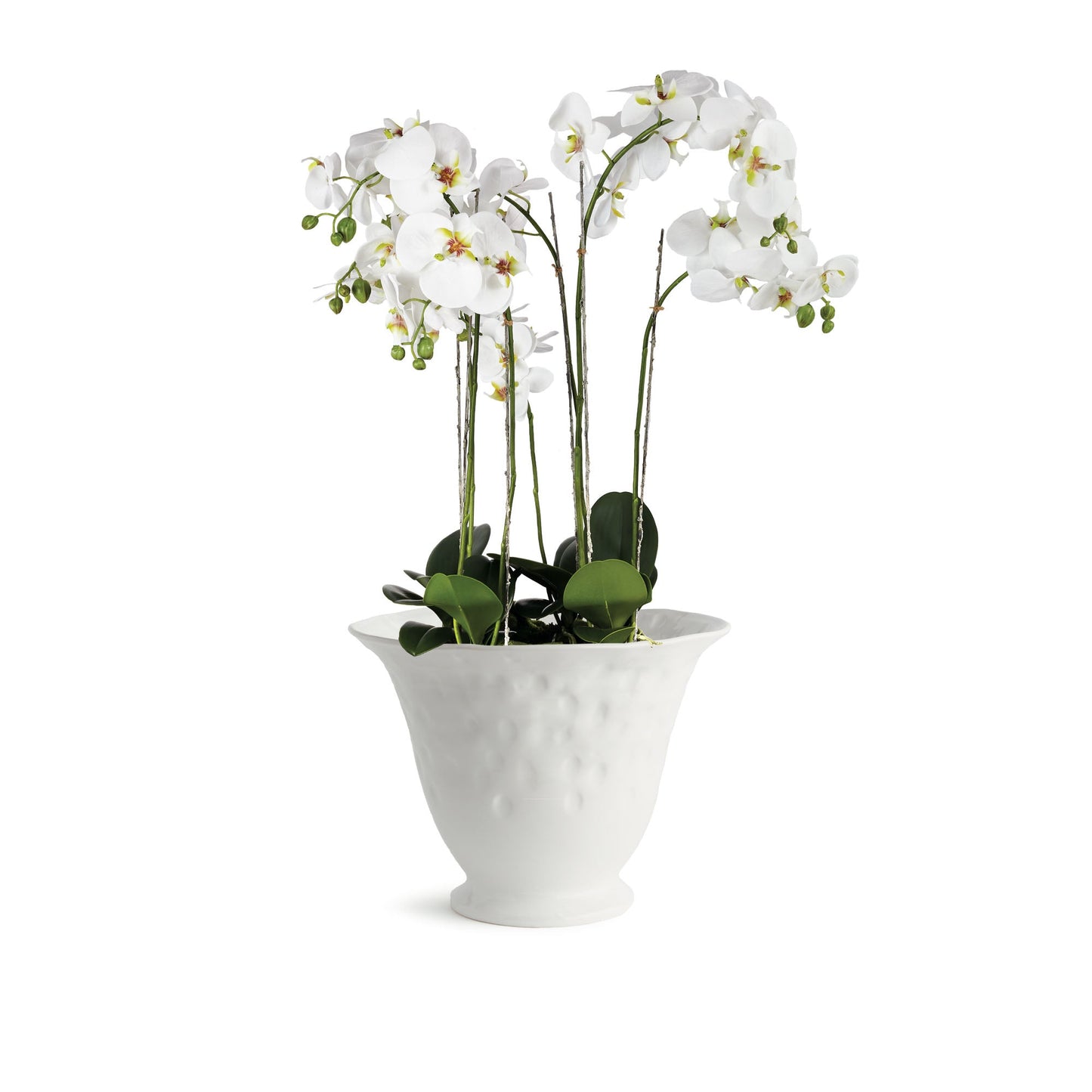 Handcrafted italian dimpled ceramic vase - stylish home accent (Image7).