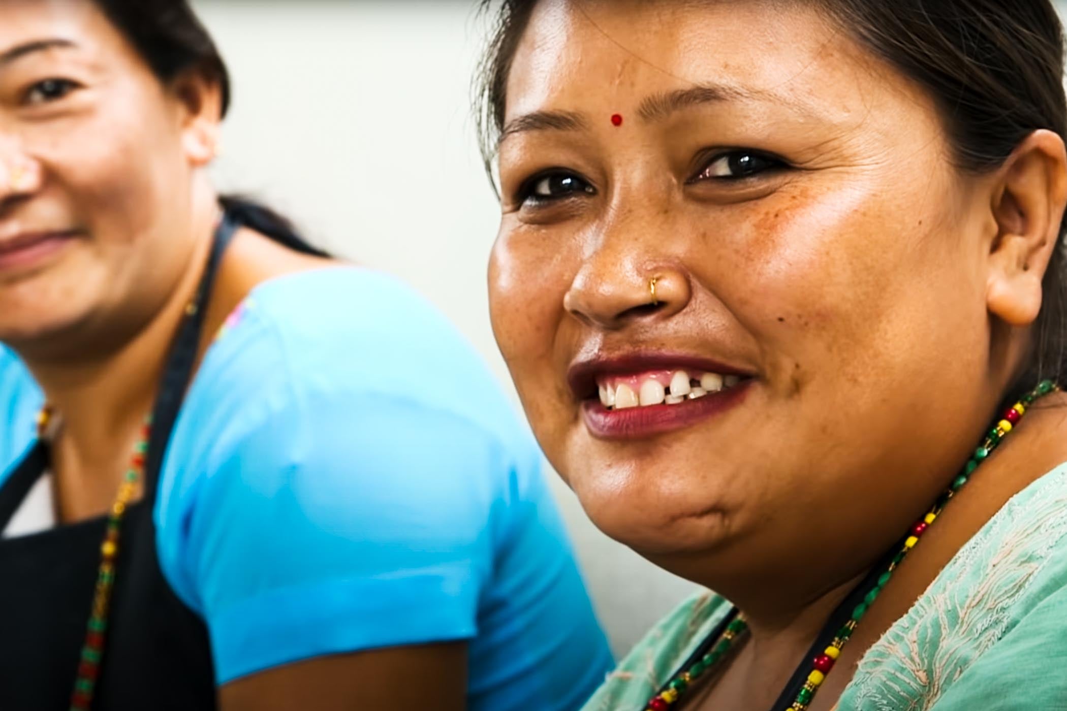 Indian artisan women.