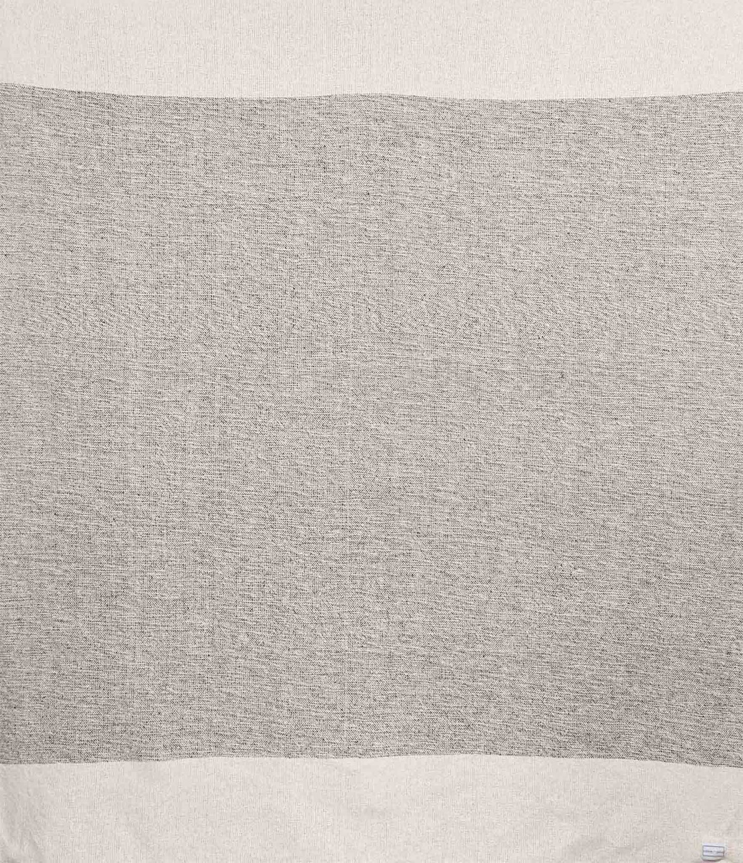 handwoven block border cotton throw