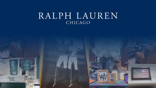 Ralph Lauren in Chicago, blog post banner image with home collections and interior design.