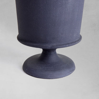 Aged zinc large vase 16 inch - stylish home accent (Image2).