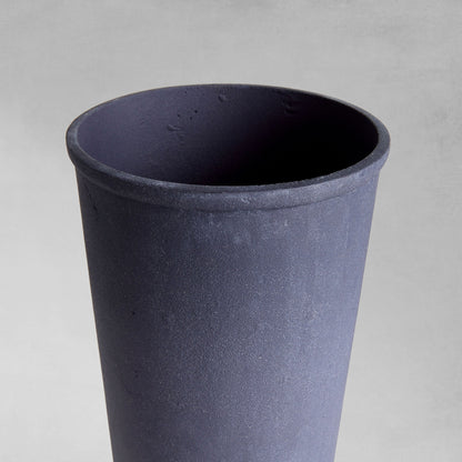 Aged zinc large vase 16 inch - stylish home accent (Image3).