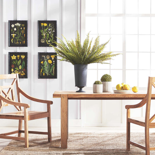 Aged zinc large vase 16 inch - stylish home accent (Image8).