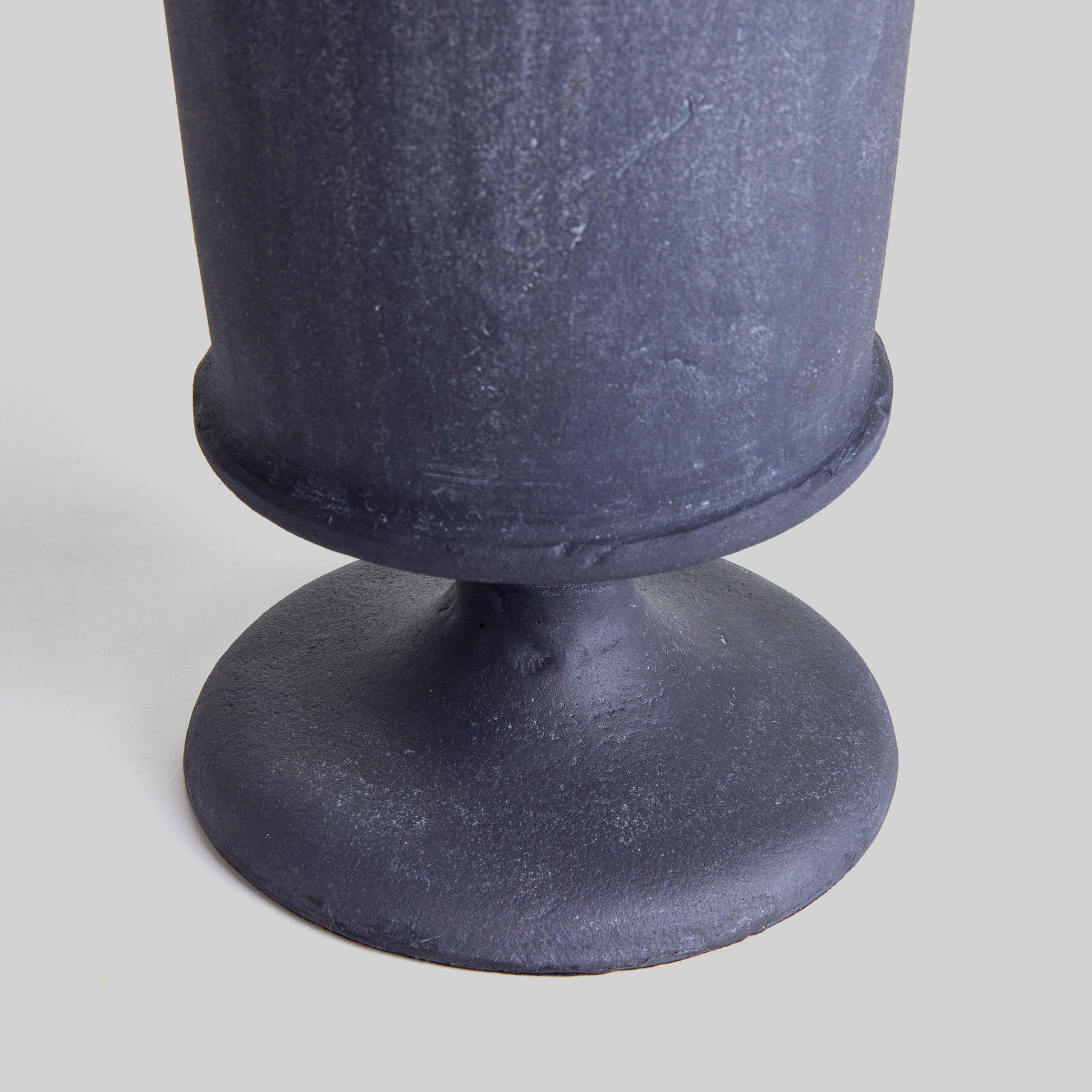 Aged zinc small vase 12 inch - stylish home accent (Image2).