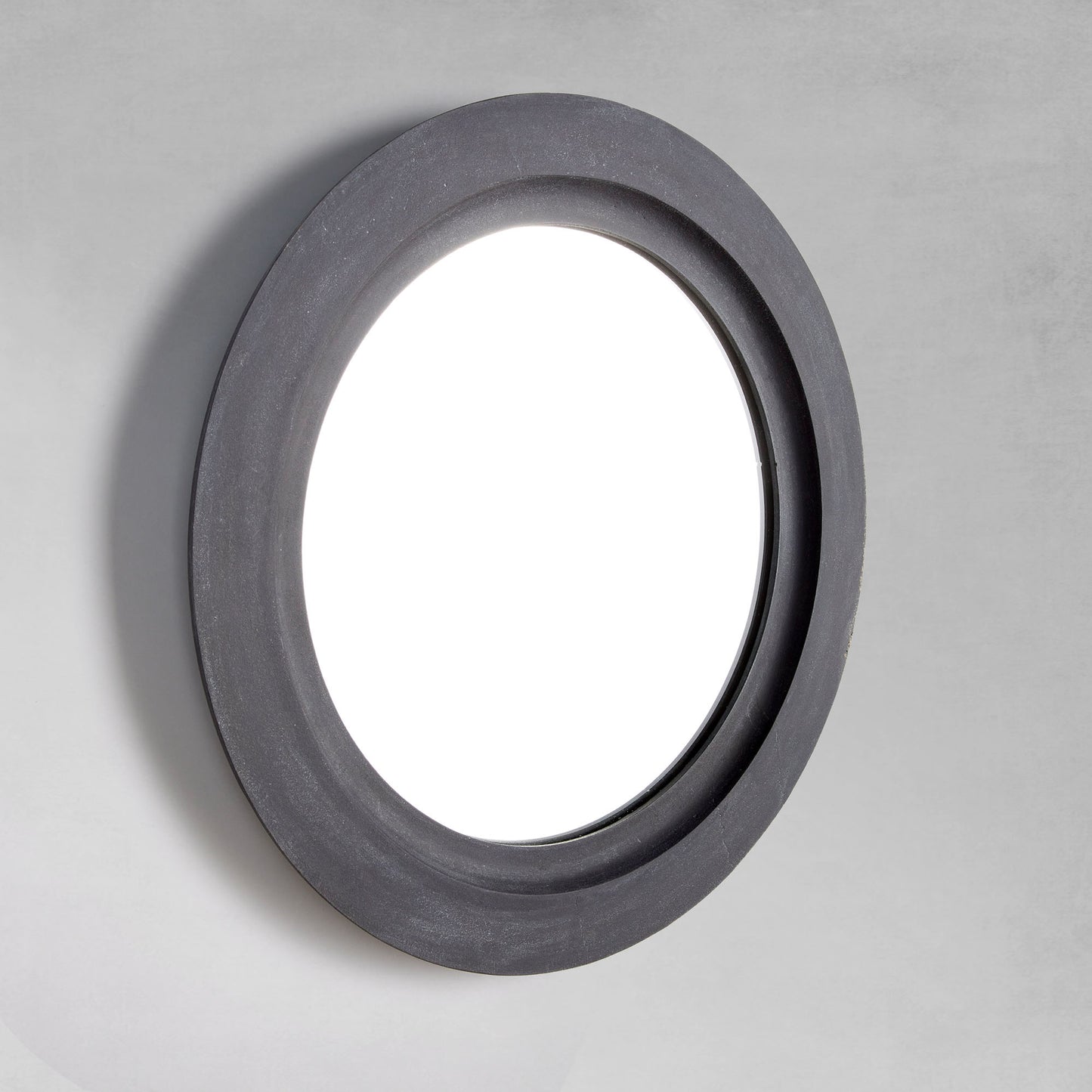 Aged zinc terrazza mirror 24 inch - stylish home accent (Image4).