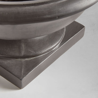 Antique black footed bowl 18.5 inch - stylish home accent (Image2).