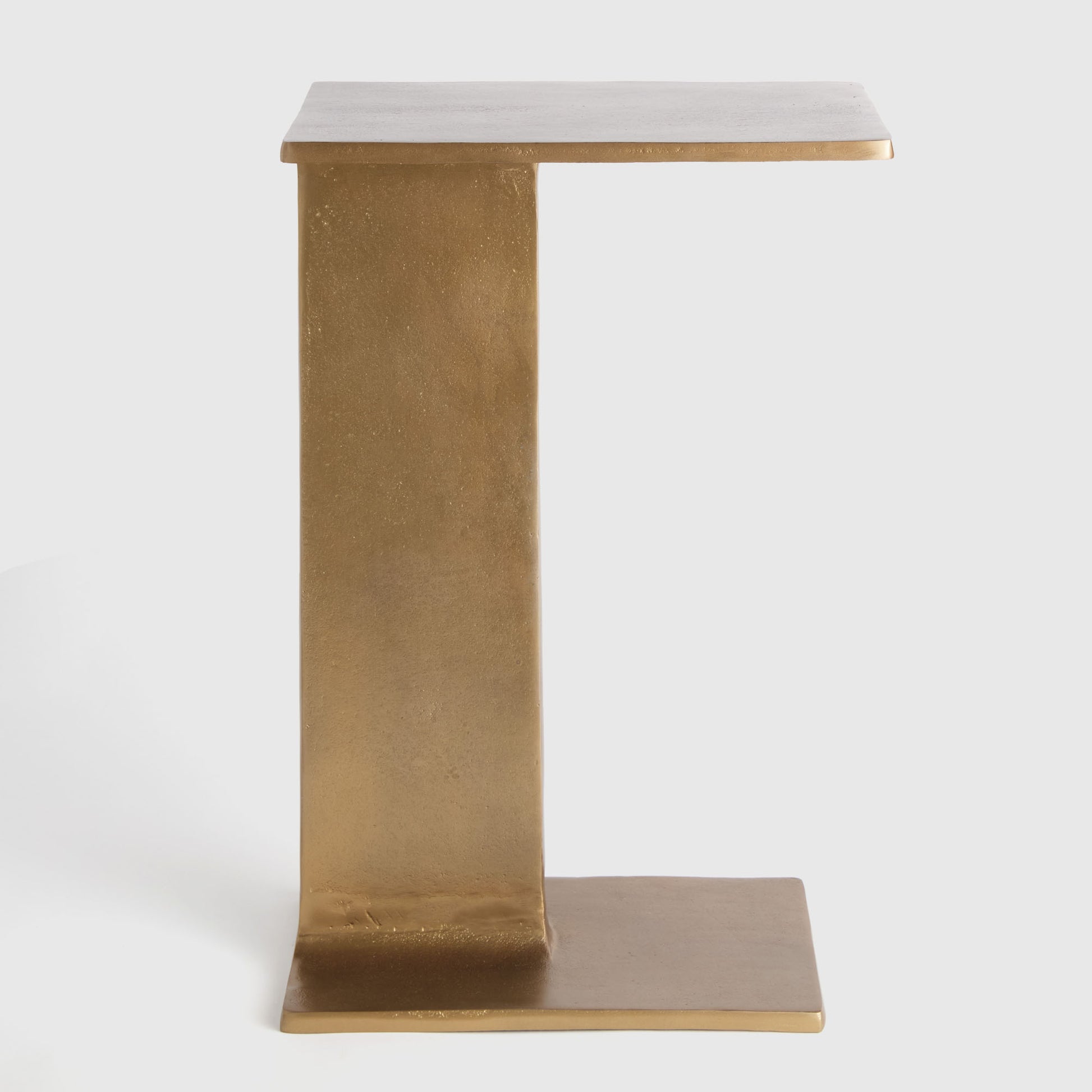 Antique brass side table - stylish home accent (Image2).