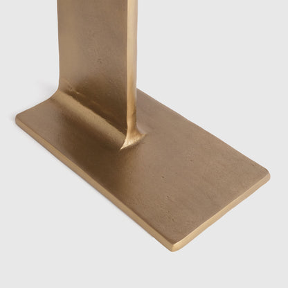 Antique brass side table - stylish home accent (Image3).