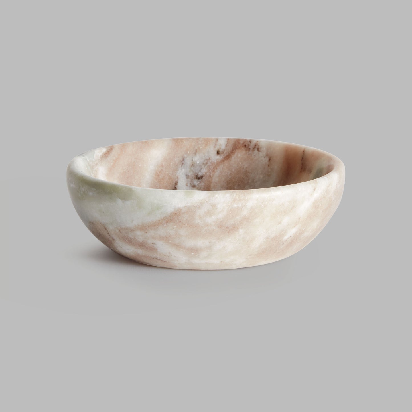 Brown marble bowl - stylish home accent (Image1).