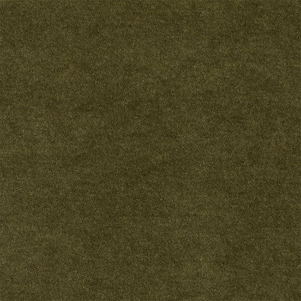 Green fabric sample swatch.