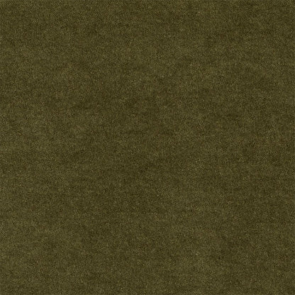 Green fabric sample swatch.