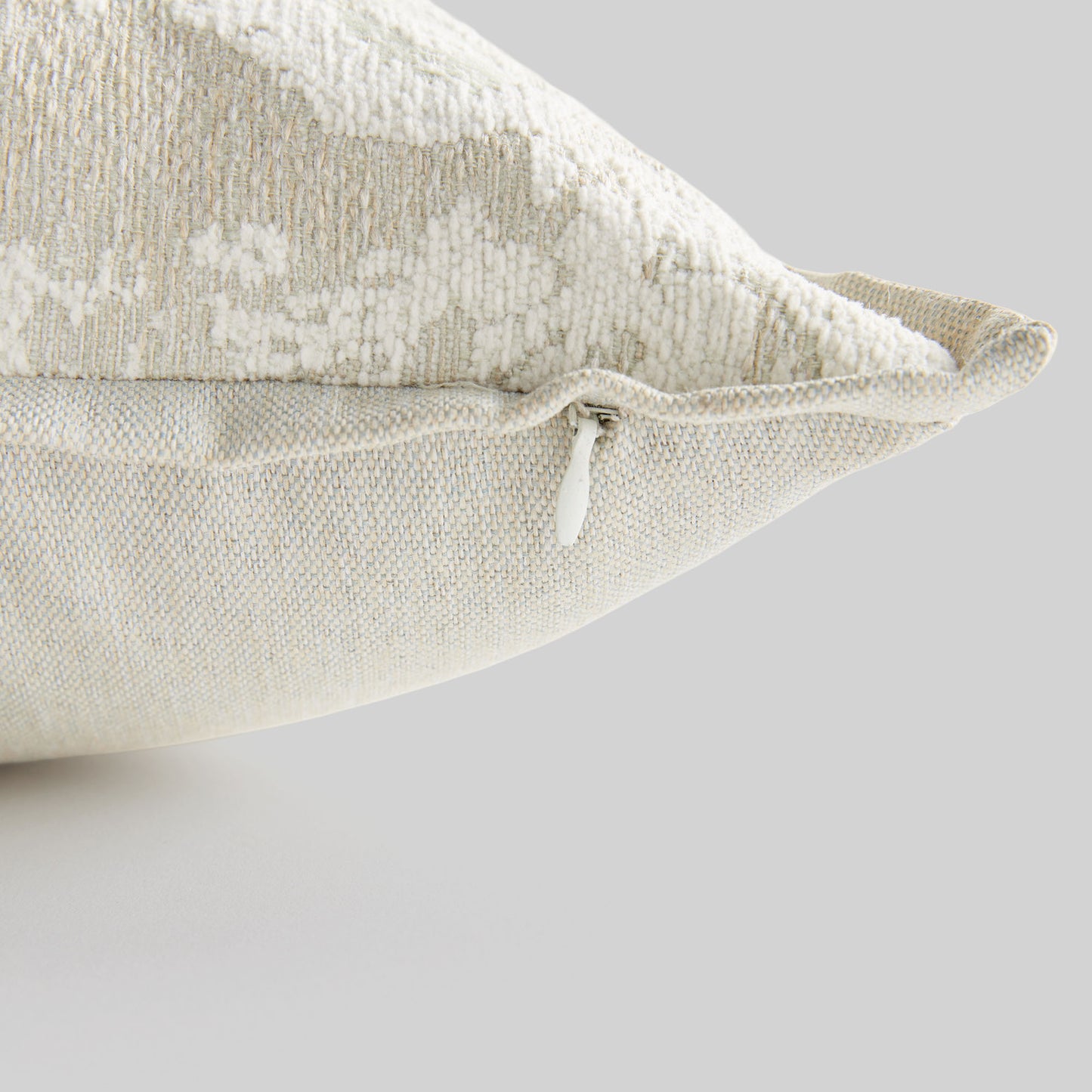 Celadon abstract jacquard lumbar pillow - stylish home accent (Image3).