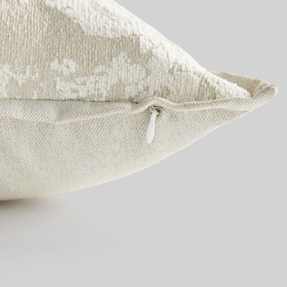 Celadon abstract jacquard lumbar pillow - stylish home accent (Image3).