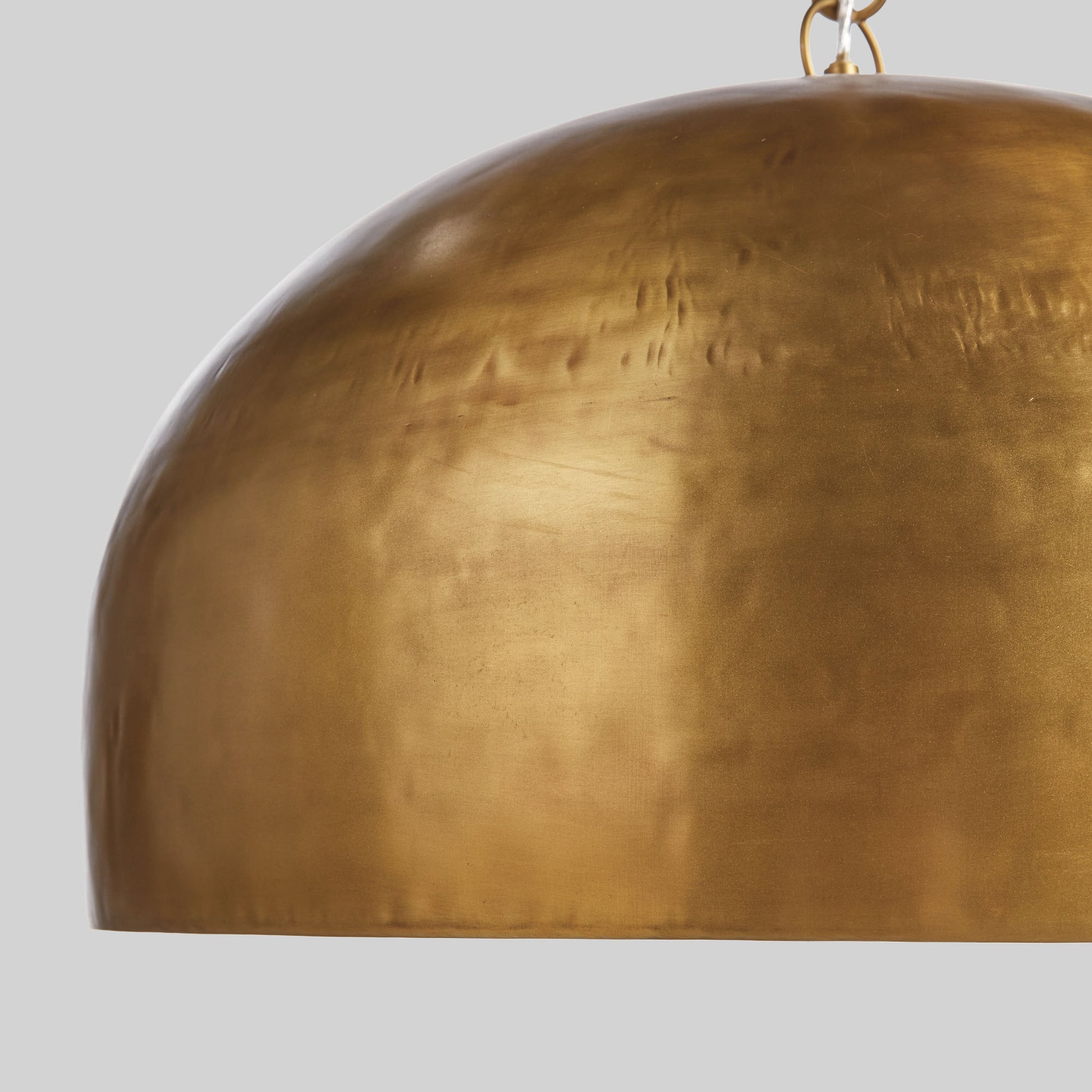 Champagne textured dome large pendant 24 inch - stylish home accent (Image4).