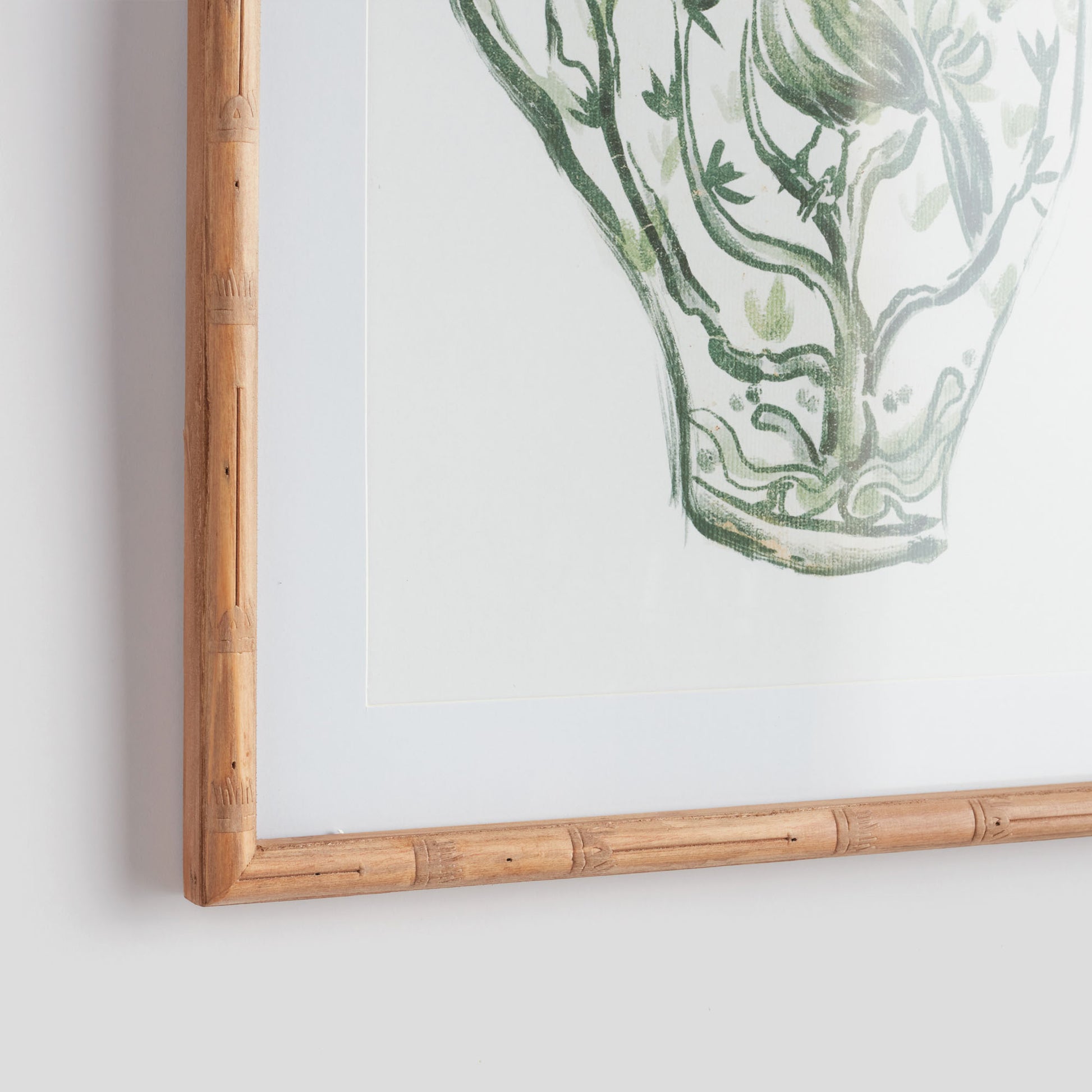 Chinoiserie jar prints (set of 4) - stylish home accent (Image2).