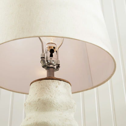 Cream textured ecomix lamp 26 inch - stylish home accent (Image10).
