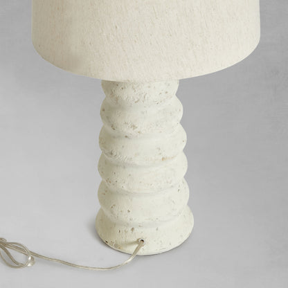 Cream textured ecomix lamp 26 inch - stylish home accent (Image4).