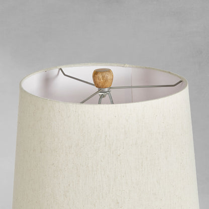 Cream textured ecomix lamp 26 inch - stylish home accent (Image6).