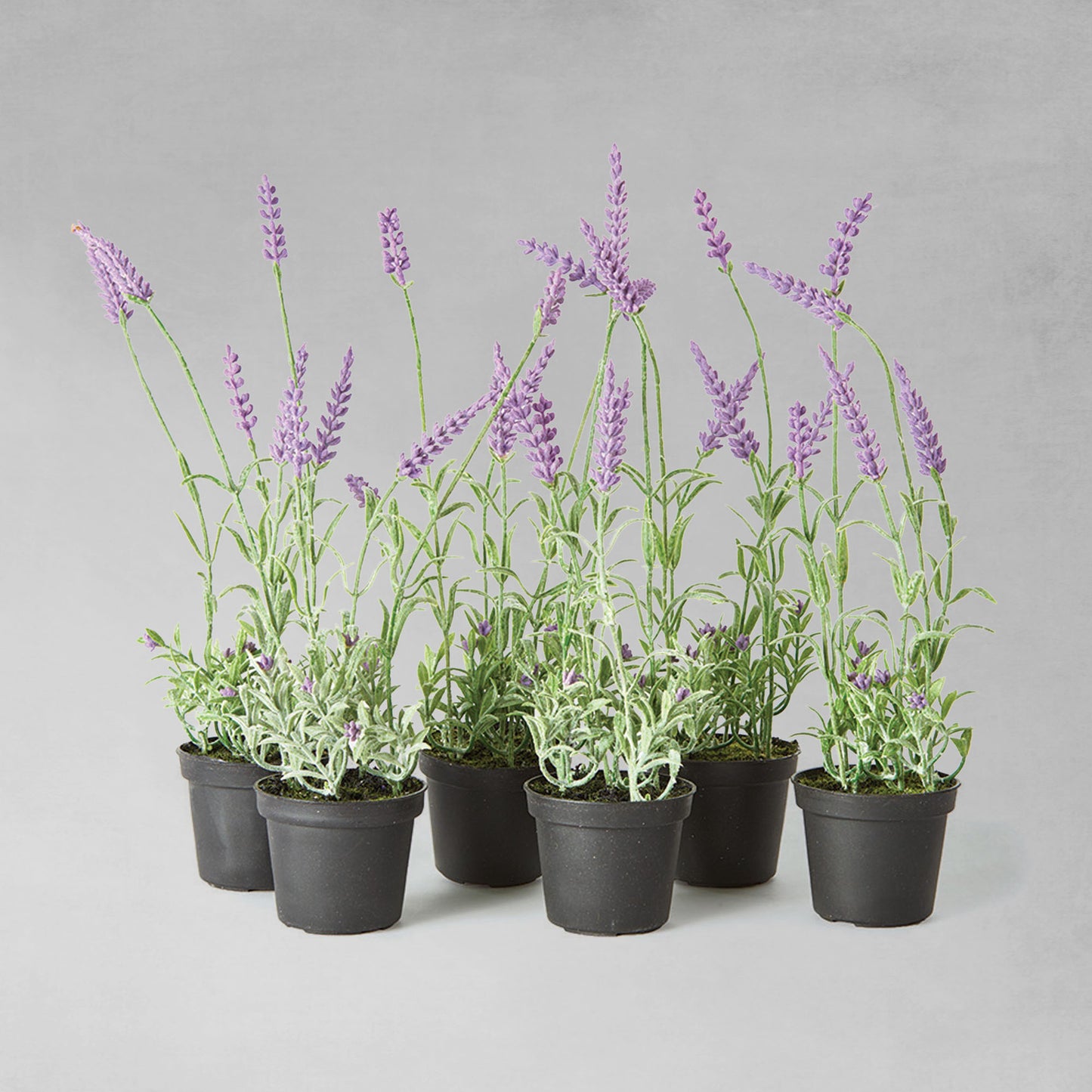 Faux french lavender drop-in 13 inch (set of 6) - stylish home accent (Image1).
