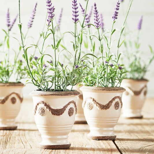 Faux french lavender drop-in 13 inch (set of 6) - stylish home accent (Image2).