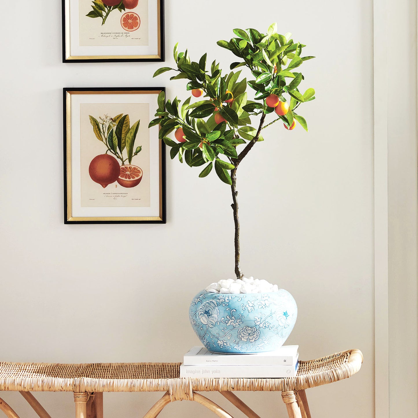 Faux kumquat tree - stylish home accent (Image3).