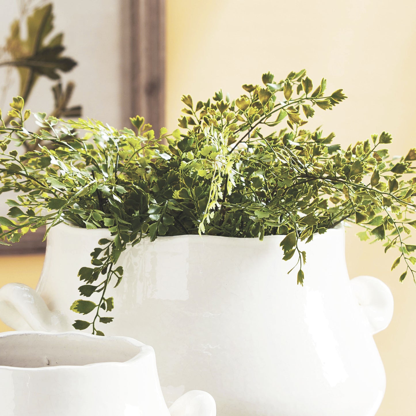 Faux maidenhair fern drop-in 18 inch - stylish home accent (Image2).