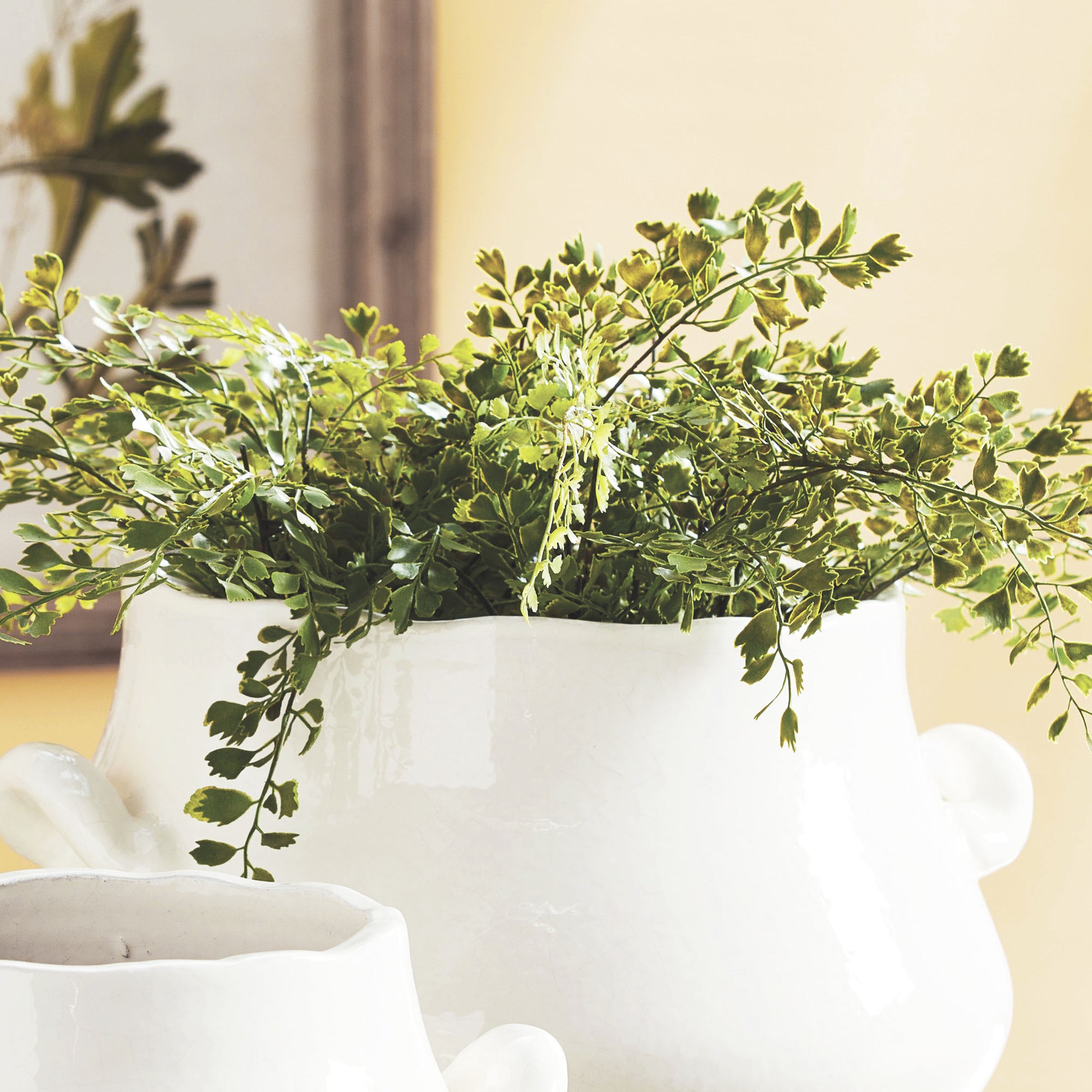 Faux maidenhair fern drop-in 18 inch - stylish home accent (Image2).