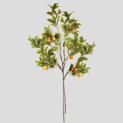 Faux orange branches (set of 2) - stylish home accent (Image2).