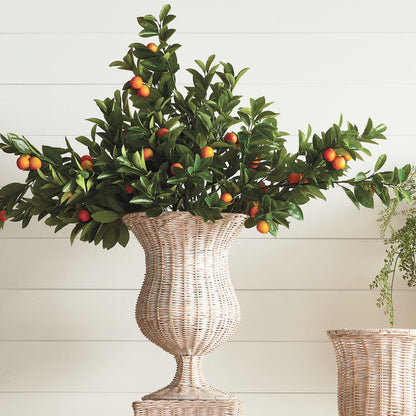 Faux orange branches (set of 2) - stylish home accent (Image4).