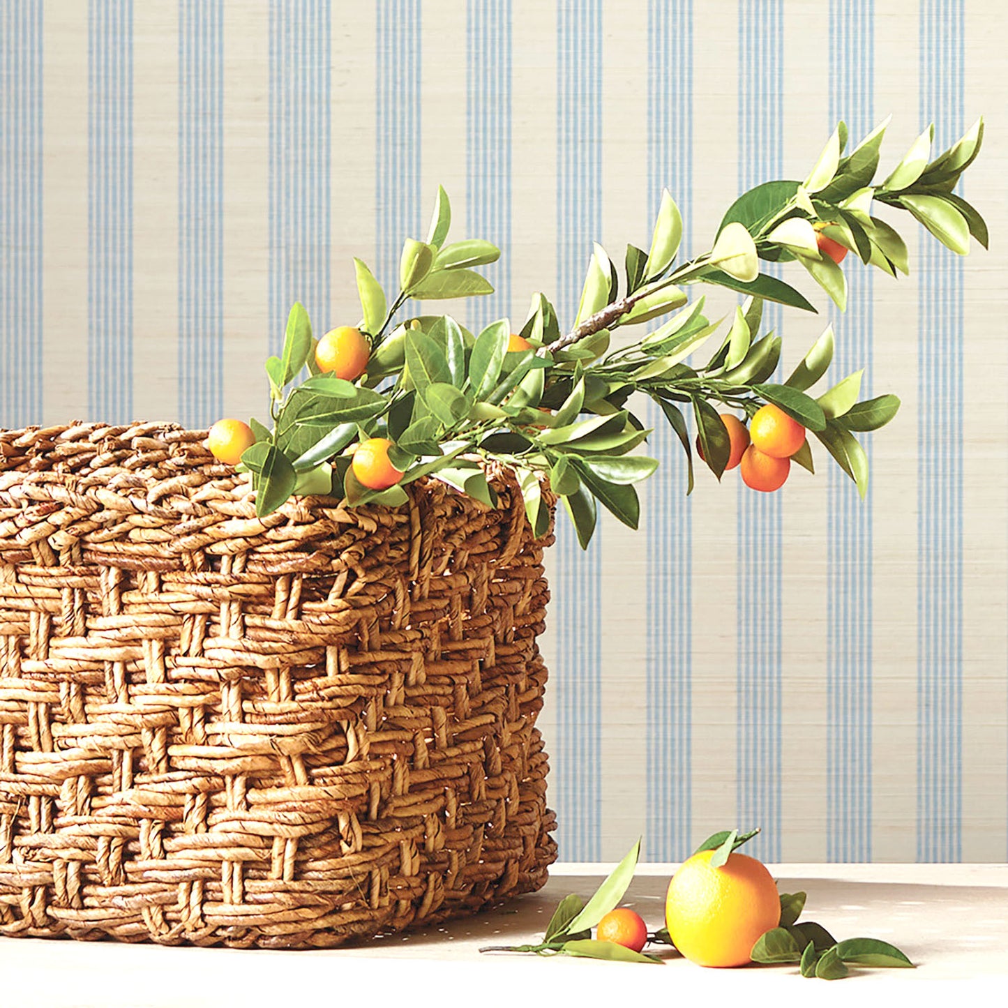 Faux orange branches (set of 2) - stylish home accent (Image5).