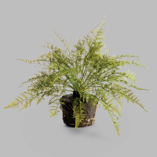 Faux soft fern drop-in 18.5 inch - stylish home accent (Image4).