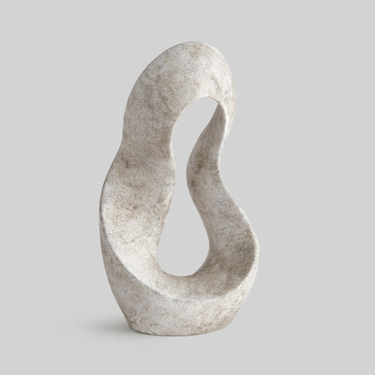 Freeform modern decorative object - stylish home accent (Image1).