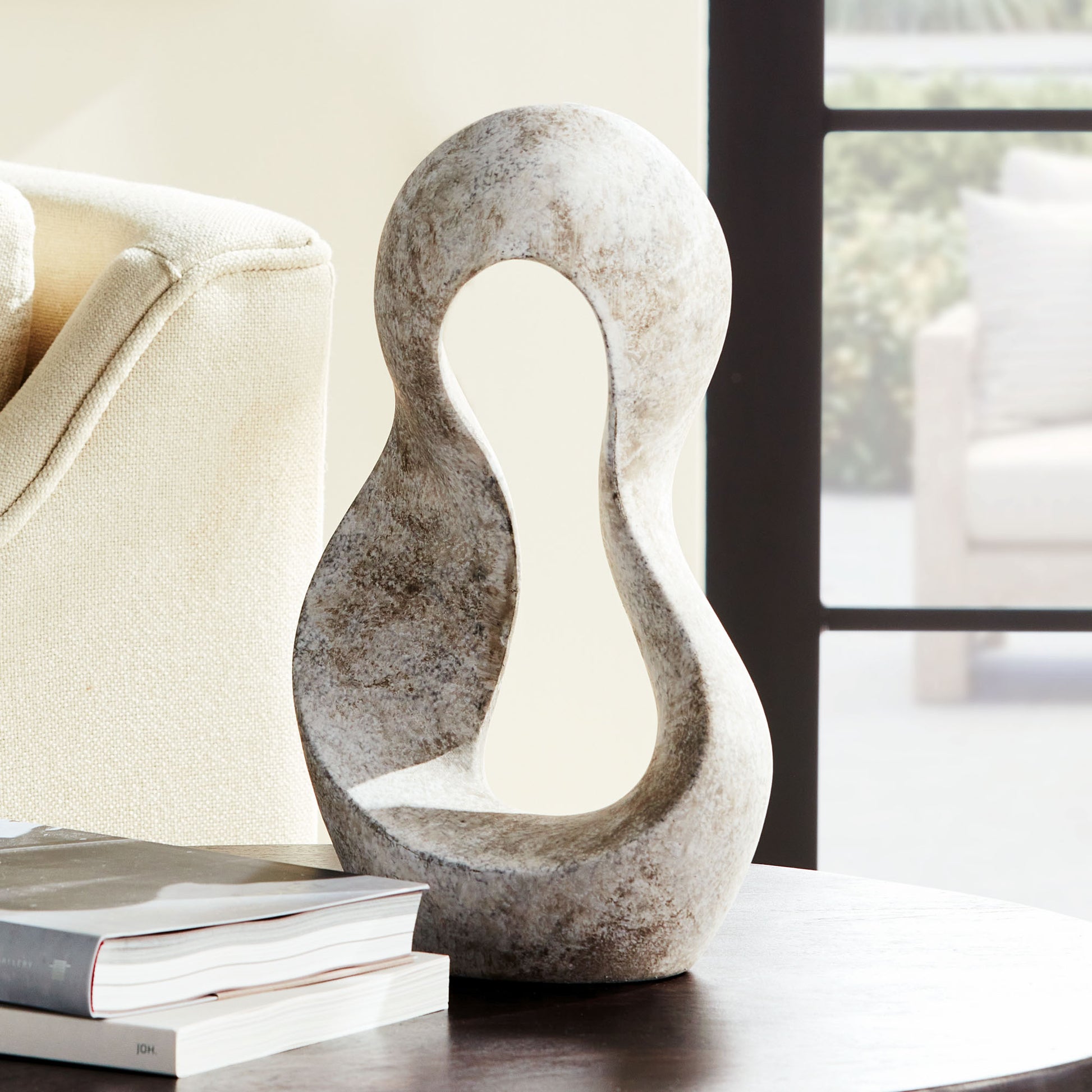 Freeform modern decorative object - stylish home accent (Image4).