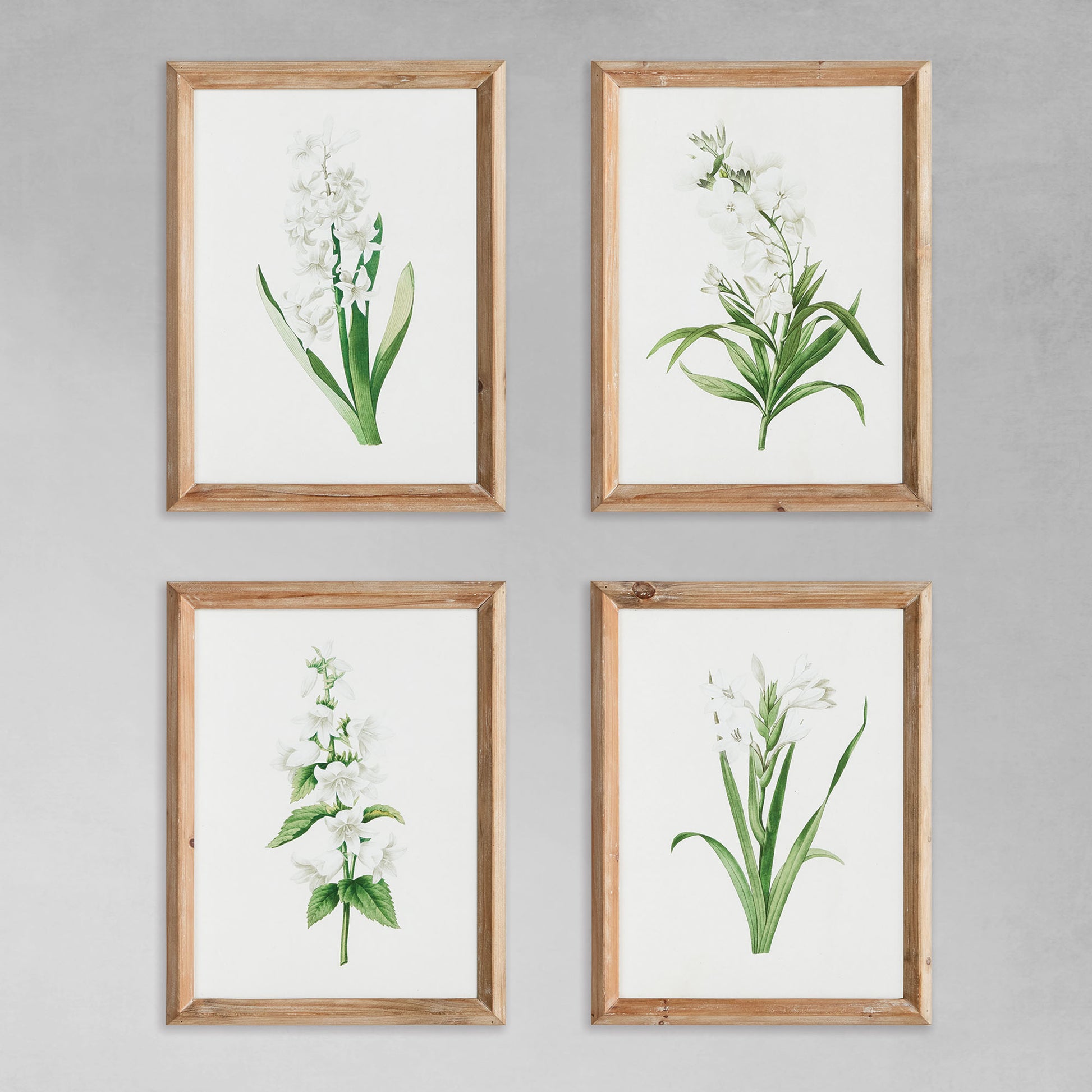 Garden bloom prints (set of 4) - stylish home accent (Image1).