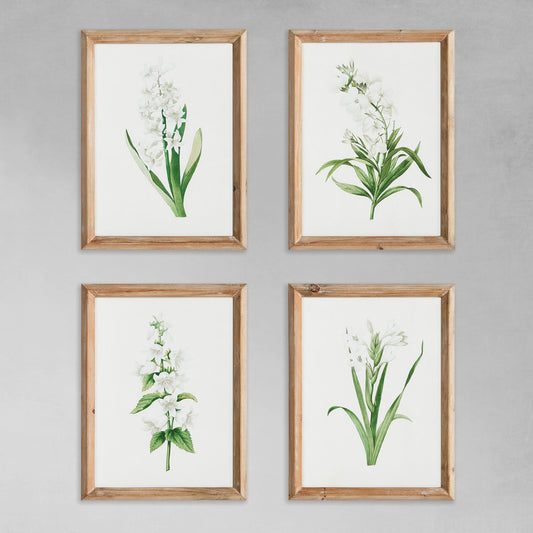 Garden bloom prints (set of 4) - stylish home accent (Image1).