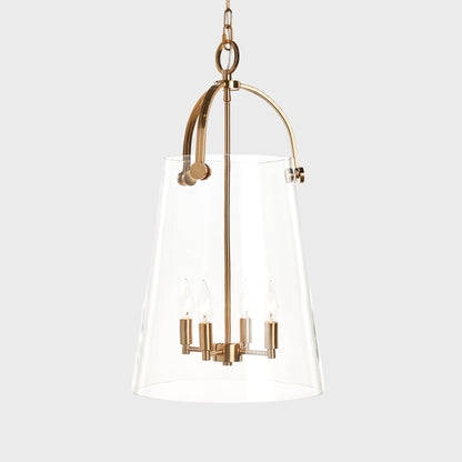 Gold glass pendant 15 inch - stylish home accent (Image4).