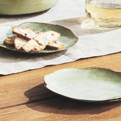 Green decorative petite trays (set of 4) - stylish home accent (Image4).