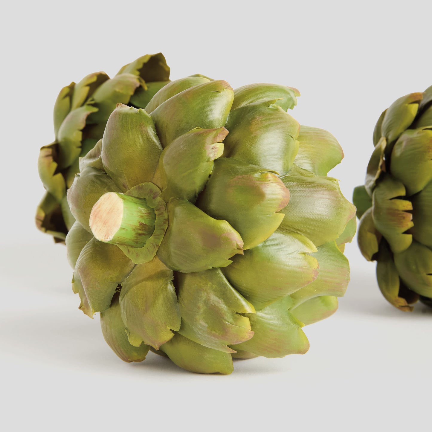 Green faux artichokes (set of 3) - stylish home accent (Image3).