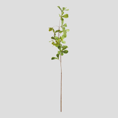 Green faux black olive stems (set of 4) - stylish home accent (Image1).