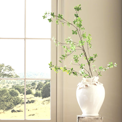Green faux black olive stems (set of 4) - stylish home accent (Image4).