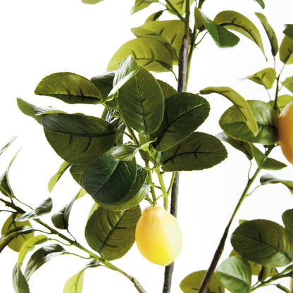 Green faux lemon branches (set of 2) - stylish home accent (Image3).