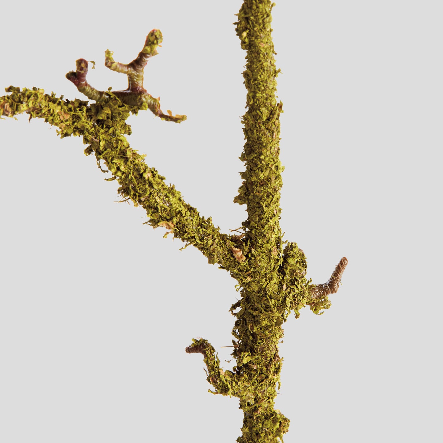 Green faux lichen branches (set of 2) - stylish home accent (Image3).